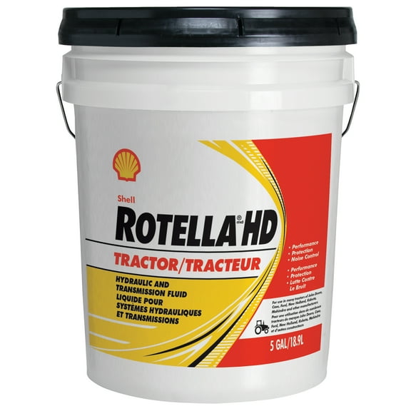 Shell Rotella HD Tractor Fluid, 5 Gallon