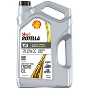 Shell Rotella T5 Synthetic Blend 10W-30 Diesel Engine Oil, 1-Gallon, 3 Pack Case