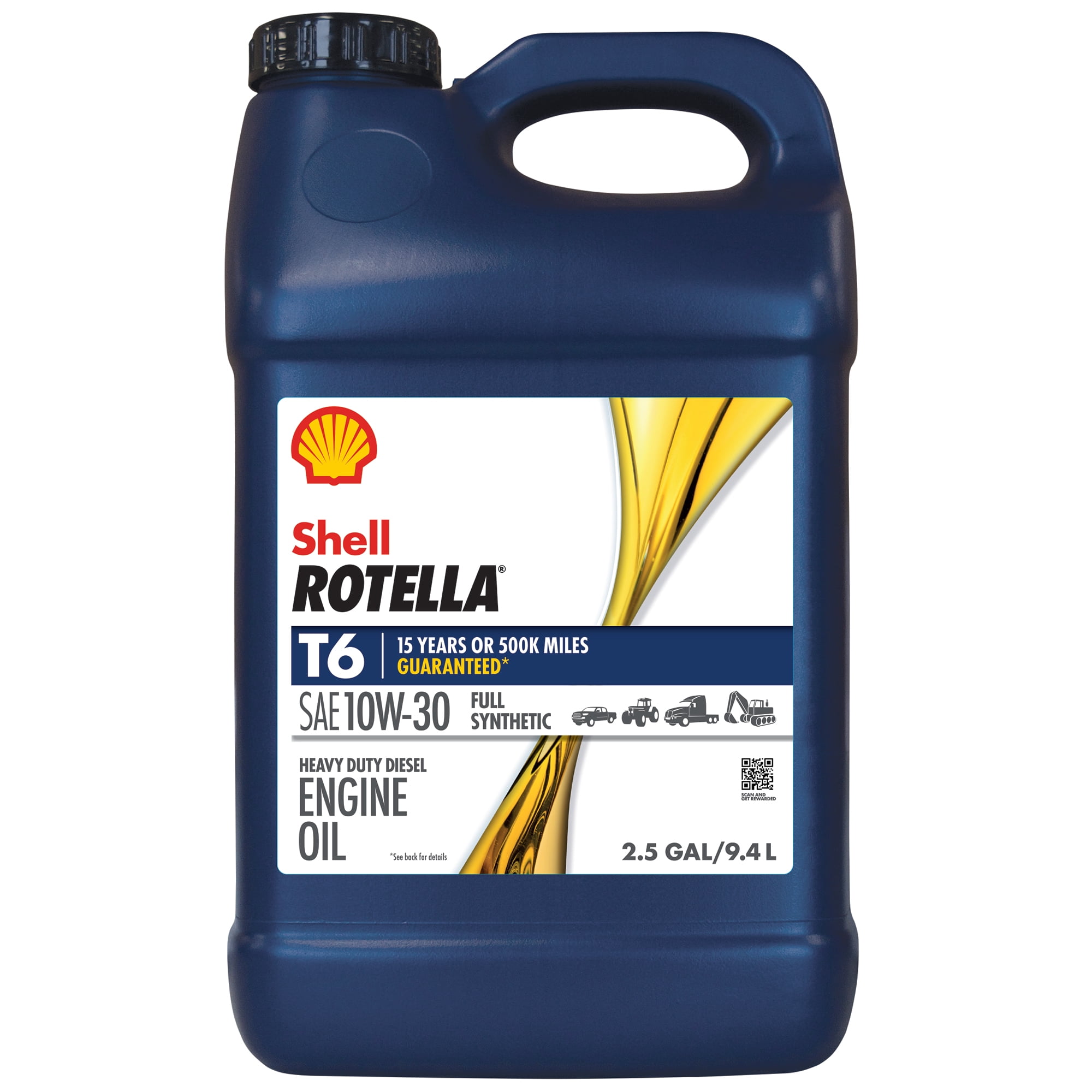 TINY Shell Motor oil タンクローリー V10 スカニア Shell Rotella® T6 5W-40 Full Synthetic Diesel Engine Oil
