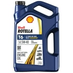 Shell Rotella T6 Full Synthetic 5W-40 Diesel Engine Oil (1-G