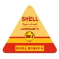thumbnail image 1 of Shell SHL173 Shell Specialized Lubricants Triangle Sign, 1 of 1