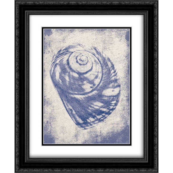 Shell Shade Mate 2x Matted 20x24 Black Ornate Framed Art Print by Grey, Jace