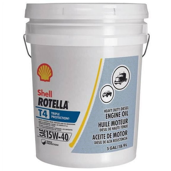 Shell Shell Rotella T Triple Protection Multi - Grade SAE 15W40 Conventional Diesel Engine Oil
