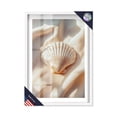 thumbnail image 1 of Shell Silk Shadowbox Print Travel Art Prints by Notoriart, White Frame, 17 x 25, 1 of 7