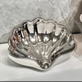 thumbnail image 1 of Shell Soap Dish with Self Draining Design, Beautiful Decorative Tray, Ceramic Soap Dish Holder for Bathroom Sink, 1 of 7