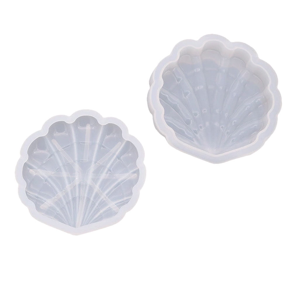 Shell Storage Mold Manual Crafts Molds Silicone Resin Epoxy Cake Decor ...