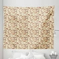 thumbnail image 1 of Shell Tapestry, Abstract Design Different Seashells Doodle Pastel Tone Coastal Pattern, Fabric Wall Hanging Decor for Bedroom Living Room Dorm, 5 Sizes, Multicolor, by Ambesonne, 1 of 1