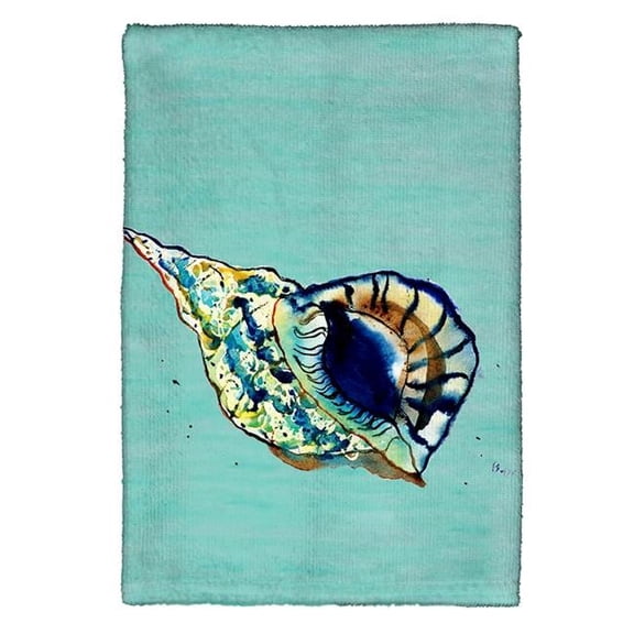 Shell - Teal Kitchen Towel