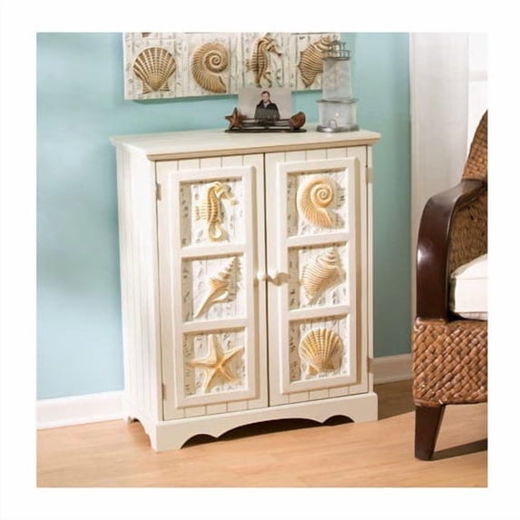 Shell Two-Door Cabinet