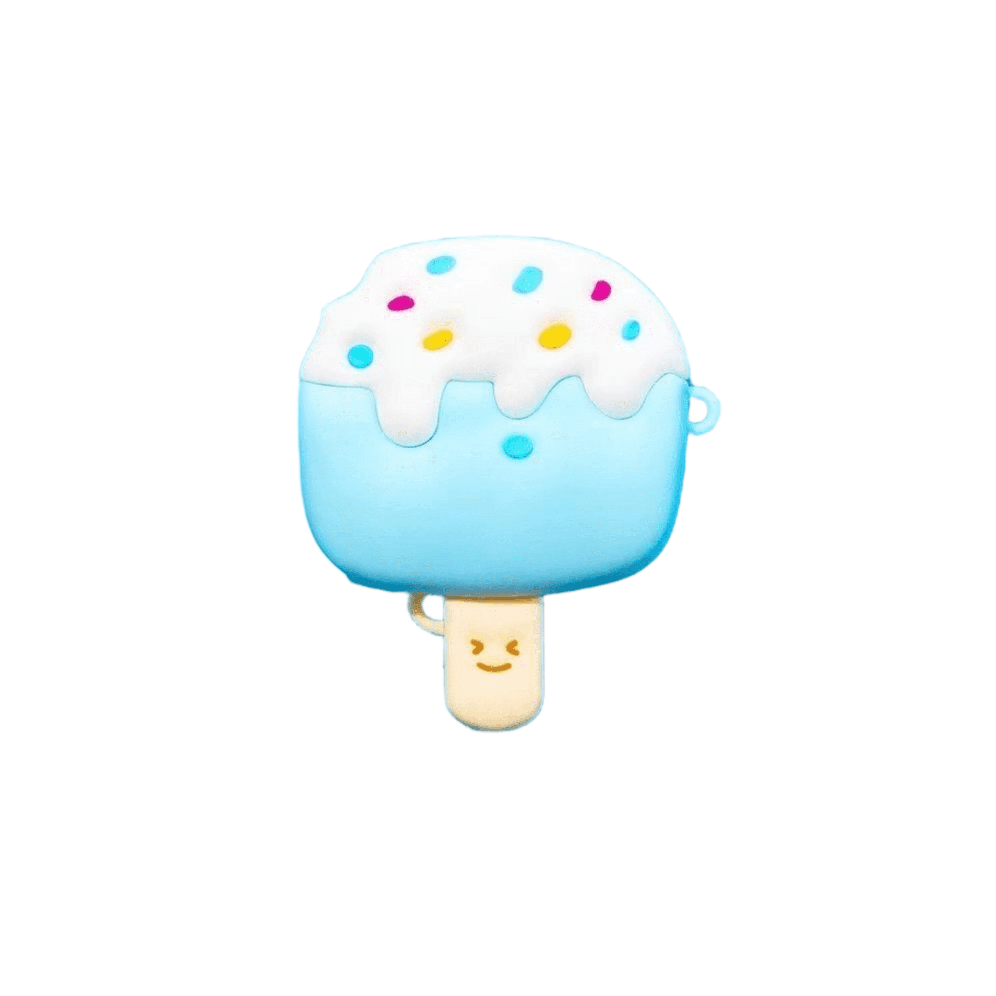ICECREAM AIR POD SILICON CASE。 Apple AirPods Pro Silicone Case Cover Blue Ice Cream