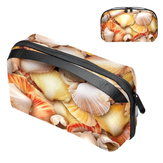 Shell Waterproof Oxford Cloth Charger Pouch USB Organizer Power Cord Box Organizer Cord and Cable Organizer Storage Pouch, 5.9x9.44x3.14 in.