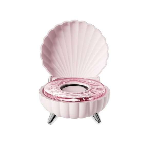 Shell Wireless Bluetooth Speaker Night Light 360 Stereo Music Player Gift