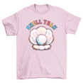 thumbnail image 1 of Shell Yeah Seashell Pearl Beach Mermaid T-Shirt Women Unisex, 1 of 2