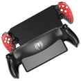 thumbnail image 1 of Shell plate for PS5 Portal, game handheld remote player ABS shell replacement, PS5 Portal front cover and rear plate accessories and repair tools-Red and black, 1 of 7