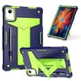 thumbnail image 1 of ShellTech Case for Lenovo Tab M11 11inch TB330FU TB330XU, 3-Layers Protection Case Heavy Duty Rugged Shockproof Tablet Cover with Kickstand,Navy+Green, 1 of 5