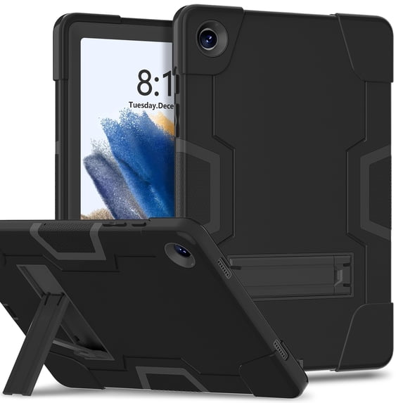 ShellTech Case for Samsung Galaxy Tab A9 Plus 11 Inch (SM-X210/X215/X216/X218),Shockproof 3-Layer Protection Case Heavy Duty Kickstand Cover for Galaxy A9+ 11 inch 2023,Black
