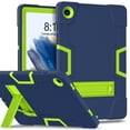 thumbnail image 1 of ShellTech Case for Samsung Galaxy Tab A9 Plus 11 Inch (SM-X210/X215/X216/X218),Shockproof 3-Layer Protection Case Heavy Duty Kickstand Cover for Galaxy A9+ 11 inch 2023,Navy+Green, 1 of 6