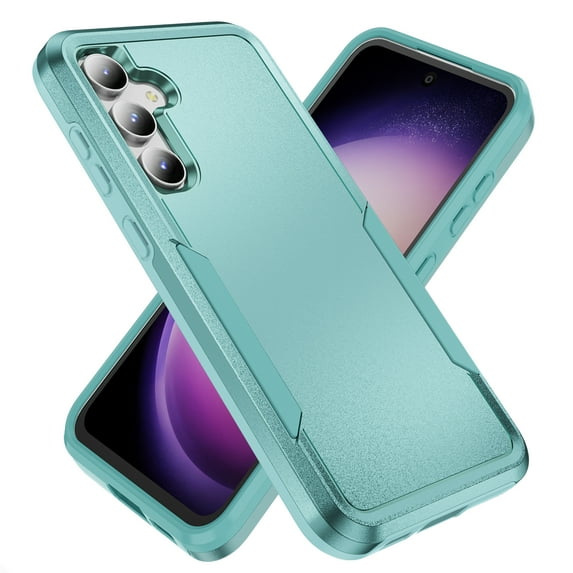 ShellTech Case for Samsung Galaxy A35 5G,Heavy Duty Rubber+PC Dual Layer Protection Case Shockproof Protective Shell Cover,Mint
