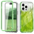 thumbnail image 1 of ShellTech Compatible for iPhone 14 Pro Max Case Built with Screen Protector, Lightweight and Stylish Full Body Shockproof Protective Rugged TPU Case for Apple iPhone 14 Pro Max 6.7 inch,Green, 1 of 7