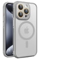 thumbnail image 1 of ShellTech Compatible with iPhone 16 Magnetic Case, Upgraded [Full Camera Protection] [Compatible with Magsafe] [Translucent Matte] Shockproof Protective Phone Case Cvoer,Gray, 1 of 9