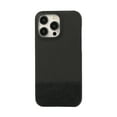 thumbnail image 1 of ShellTech Leather Cover for iPhone 12 Pro Max, Ultra Thin PC Hard Phone Case Premium Metal Raised Lens Protection Cover,Black, 1 of 13