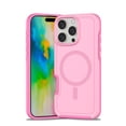 thumbnail image 1 of ShellTech Magnetic Phone Case for iPhone 15 Plus, Shockproof Dropproof Heavy Duty Protection Full Body Rugged Slim & Tough Durable Cover for Women Girls, Compatible with Magsafe,Purplepink, 1 of 5