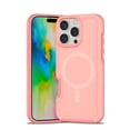 thumbnail image 1 of ShellTech Magnetic Phone Case for iPhone 15, Shockproof Dropproof Heavy Duty Protection Full Body Rugged Slim & Tough Durable Cover for Women Girls, Compatible with Magsafe,Pink, 1 of 5