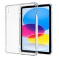 thumbnail image 1 of ShellTech with Pencil Holder Case for iPad 10th Generation 10.9-inch,Shockproof Thin Slim Transparent Flexible TPU Gel Silicon Back Cover Protective Shell Fit iPad 10th Gen 2022,Clear, 1 of 5