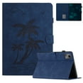 thumbnail image 1 of ShellTech Protective Case Premium Leather Case for Lenovo Tab M11 11inch TB330FU TB330XU,Slim Folding Stand Folio Case Ful Body Protection Cover Auto Sleep Wake for Lenovo Tab M11,Blue, 1 of 7