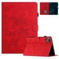 thumbnail image 1 of ShellTech Protective Case Premium Leather Case for Lenovo Tab M11 11inch TB330FU TB330XU,Slim Folding Stand Folio Case Ful Body Protection Cover Auto Sleep Wake for Lenovo Tab M11,Red, 1 of 7