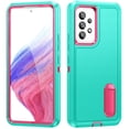 thumbnail image 1 of ShellTech for Samsung Galaxy A53 5G Case with Build-in Kickstand, Heavy Duty Protection Shockproof Anti-Scratch Slim Fit Protective Durable Case Hard Cover,F, 1 of 9
