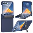 thumbnail image 1 of ShellTech for Samsung Galaxy Z Flip 7(2025) Slim Hard PC Case,with KickStand Hinge Cover Full Body Shockproof Protection Lightweight Cover Built-in Tempered Glass Screen Protector,Blue, 1 of 7