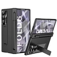 thumbnail image 1 of ShellTech for Samsung Galaxy Z Fold 6 Case, Magnetic Hinge S Pen Holder Case with Kickstand and Slim Stylus Replacement,with Hinge Protection Screen Protector Kickstand Slim Case Cover,Black, 1 of 8