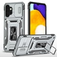 thumbnail image 1 of ShellTech for A13 5G Samsung Galaxy Phone Case,Military-Grade Sliding Camera Protector Case with Magnetic Ring Holder Kickstand,Gray, 1 of 7