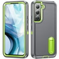thumbnail image 1 of ShellTech for Samsung Galaxy S22 Case, with Built in Kickstand Shockproof Dustproof Drop Proof, Military Grade Protective Cover for Galaxy S22,B, 1 of 9