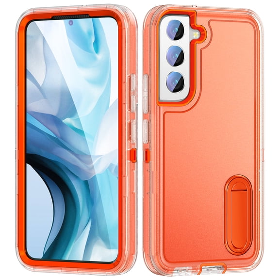 ShellTech for Samsung Galaxy S22 Case, with Built in Kickstand Shockproof Dustproof Drop Proof, Military Grade Protective Cover for Galaxy S22,M