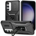 thumbnail image 1 of ShellTech for Samsung Galaxy S23 Plus Magnetic Phone Case,with Camera Cover & Kickstand Military Grade Shockproof Case for Galaxy S23 Plus,Black, 1 of 8