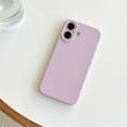 thumbnail image 1 of ShellTech for iPhone 11 Liquid Silicone Phone Case, Cute Slim Grip Soft Rubber Matte TPU Plain Solid Bright Color Shockproof Girly Simple Case with Camera Cover for Women Men,Purple, 1 of 11