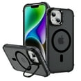 thumbnail image 1 of ShellTech for iPhone 15 Case,Magnetic Case for iPhone 15 with Stand,[Compatible with MagSafe] Anti-Slip Drop-Proof Protective Cover for iPhone 15 6.1 inch,Black, 1 of 8