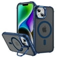 thumbnail image 1 of ShellTech for iPhone 15 Case,Magnetic Case for iPhone 15 with Stand,[Compatible with MagSafe] Anti-Slip Drop-Proof Protective Cover for iPhone 15 6.1 inch,Blue, 1 of 8