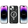 thumbnail image 1 of ShellTech for iPhone 15 Plus Case Clear Magnetic Glitter Compatible with Magsafe, Sparkle Bling Hard Magnet Mag Cover Non-Yellowing, Shiny Cute Phone Case for Women Gilrl,Gray, 1 of 7