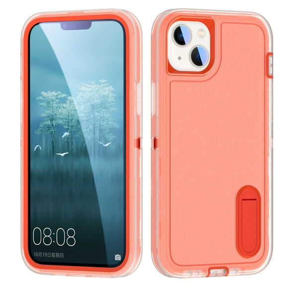ShellTech for iPhone 15 Plus Case, iPhone 15 Plus Case with Kickstand, [Military Grade Shockproof][Three Layer Heavy Duty Drop Proof] Phone Case, Dustproof Phone Case for iPhone 15 Plus,M
