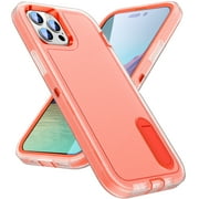 ShellTech for iPhone 15 Pro Max Case, iPhone 15 Pro Max Case with Kickstand, [Military Grade Shockproof][Three Layer Heavy Duty Drop Proof] Phone Case, Dustproof Phone Case for iPhone 15 Pro Max,M