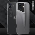 thumbnail image 1 of ShellTech for iPhone 16 Case,Unique Luxury Supercar Design,Ultra Thin Hard PC Shockproof Anti-Scratch Anti-Slip Grip Protective Sturdy Case Hard Cover for iPhone 16,Gray, 1 of 7