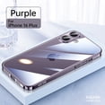 thumbnail image 1 of ShellTech for iPhone 16 Plus Slim Case,Full Camera Lens Protective,Never Yellowing,Anti-Scratches,Original Color Match Clear Women Men Phone Lightweight Hard Thin Cover,Darkpurple, 1 of 11