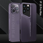 ShellTech for iPhone 16 Pro Max Case,Unique Luxury Supercar Design,Ultra Thin Hard PC Shockproof Anti-Scratch Anti-Slip Grip Protective Sturdy Case Hard Cover for iPhone 16 Pro Max,Darkpurple