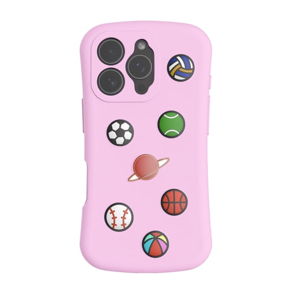 ShellTech for iPhone 16 Pro Max Cute Case, Cool Cartoon Stylish Soft TPU Bumper Shockproof Anti-Slip Protector Case Slim Light Full Body Protective Cover for Boys Girls,Pink