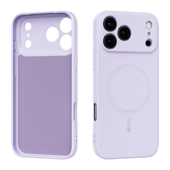 ShellTech for iPhone Air Premium Flexible TPU Magnetic Case, Anti-Scratch, Anti-Fingerprint, Compatible with MagSafe Wireless Charging, Shockproof Non-Slip Lightweight Protective,Purple