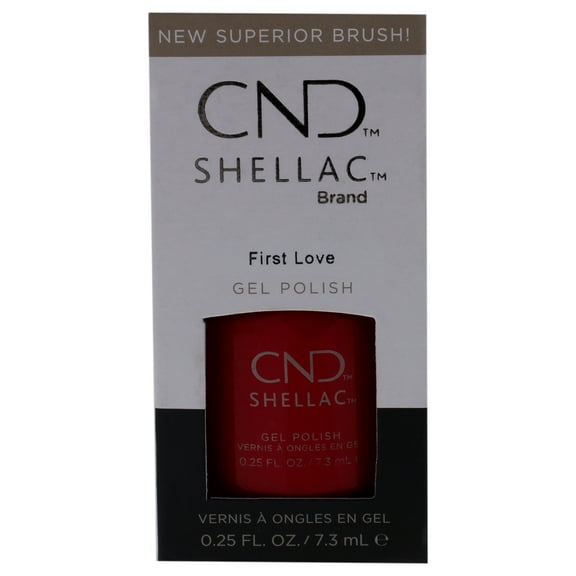 Shellac Nail Color - First Love by CND for Women - 0.25 oz Nail Polish
