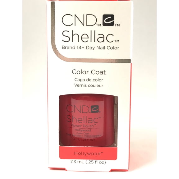 Shellac Nail Color - Hollywood by CND for Women - 0.25 oz Nail Polish